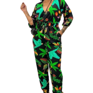 Macacão Jogger Estampado